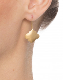 Moroccan Gold Drop Earrings