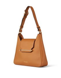 Front image thumbnail - Strathberry - Multrees Tan Leather Hobo Bag