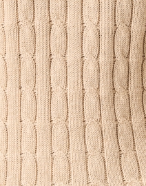 Fabric image thumbnail - Burgess - Jilian Beige Cotton Cashmere Hoodie