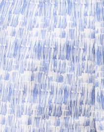 Fabric image thumbnail - Piazza Sempione - Audrey Blue Print Capri Pant