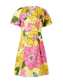 Product image thumbnail - Banjanan - Gracia Yellow Floral Dress