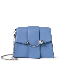 Extra_2 image thumbnail - Strathberry - Blue Leather Shoulder Bag