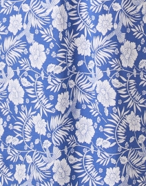 Fabric image thumbnail - Walker & Wade - Day Break Blue Floral Print Shirt Dress