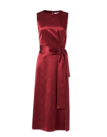 Product image thumbnail - Santorelli - Dorothy Red Silk Dress
