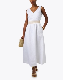 Look image thumbnail - Purotatto - White Linen Dress