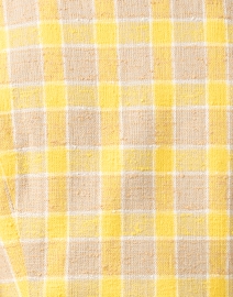 Fabric image thumbnail - Smythe - Yellow Check Cotton Blazer