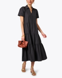 Look image thumbnail - Brochu Walker - Havana Black Midi Dress