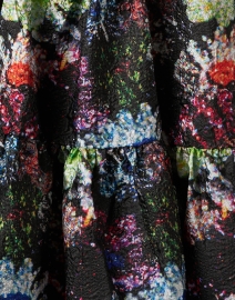 Fabric image thumbnail - Stine Goya - Jasmine Black Multi Print Organza Dress