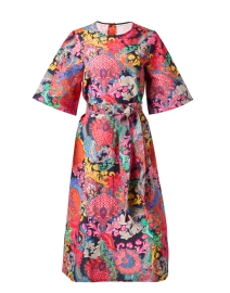 Carnival Multi Paisley Print Linen Dress