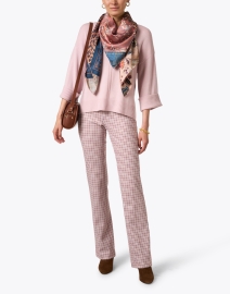 Look image thumbnail - Repeat Cashmere - Pink Merino Pullover Sweater