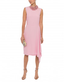 Pink Crepe Dress