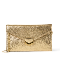 Extra_2 image thumbnail - DeMellier - London Gold Embossed Leather Clutch