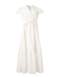 Varah White Eyelet Dress