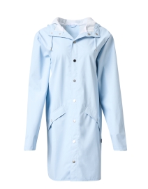 Product image thumbnail - Rains - Light Blue Water Resistant Jacket
