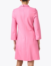Back image thumbnail - Jane - Orly Pink Jersey Tunic Dress
