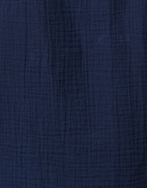 Fabric image thumbnail - Xirena - Avery Navy Cotton V-neck Top