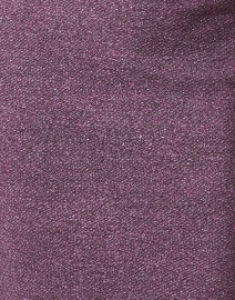 Fabric image thumbnail - Chiara Boni La Petite Robe - Zeffirina Purple Tweed Belted Dress