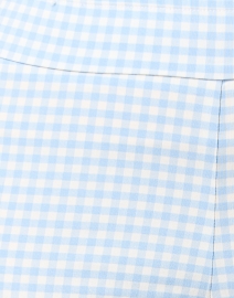 Fabric image thumbnail - Avenue Montaigne - Leo Blue Check Pull On Pant