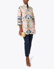 Look image thumbnail - Connie Roberson - Rita Multi Print Linen Jacket