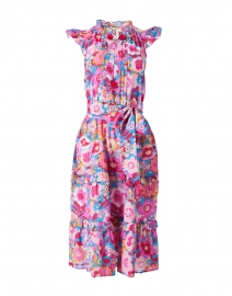 Product image thumbnail - Figue - Pippa Pink Floral Print Dress