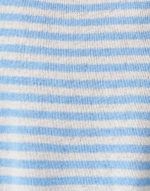 Fabric image thumbnail - Jumper 1234 - Blue and Green Stripe Cashmere Sweater