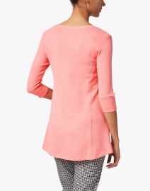 Back image thumbnail - Southcott - Fancy Free Coral Cotton Thermal Top
