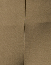 Fabric image thumbnail - Lafayette 148 New York - Gramercy Olive Green Stretch Ankle Pant