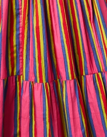 Fabric image thumbnail - Lisa Corti - Rambagh Multi Stripe Cotton Dress