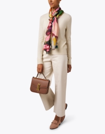 Look image thumbnail - White + Warren - Ivory Cashmere Sweater