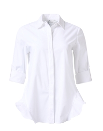 Agatha White Poplin Shirt