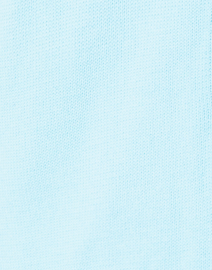 Fabric image thumbnail - Leggiadro - Light Turquoise Cotton Knit Cardigan