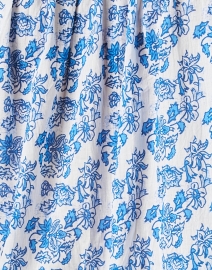 Fabric image thumbnail - Ro's Garden - Havana Blue Print Cotton Top