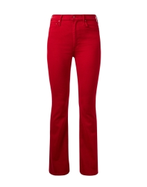 The Weekender Red Flare Jean