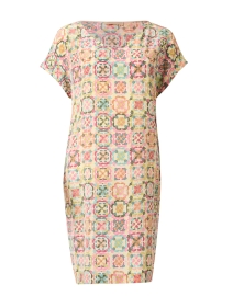 Product image thumbnail - Momoni - Roxie Multi Print Silk Dress