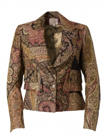 Multicolored Paisley Brocade Jazz Jacket