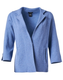 Blue Heather Knit Jacket