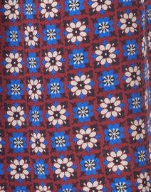 Fabric image thumbnail - Weekend Max Mara - Eusebio Multi Print Silk Pant