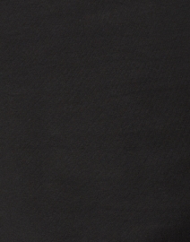 Fabric image thumbnail - E.L.I. - Black Pima Cotton Ruched Sleeve Tee