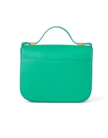 Back image thumbnail - DeMellier - Vancouver Green Leather Crossbody Bag