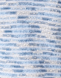 Fabric image thumbnail - Amina Rubinacci - Olimpia Blue Heathered Jacket