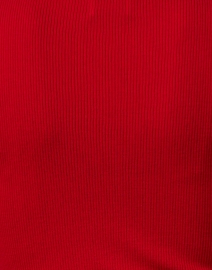 Fabric image thumbnail - Allude - Red Wool Sleeveless Turtleneck Top