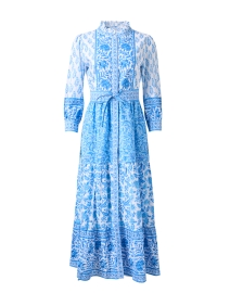 Gemma Blue Print Dress