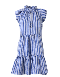 Product image thumbnail - Veronica Beard - Zee Blue and White Stripe Dress