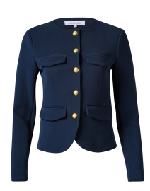 Kensington Navy Knit Jacket