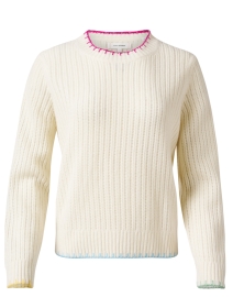 Cream Wool Cashmere Sweater