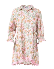 Product image thumbnail - Juliet Dunn - Multi Floral Shirt Dress
