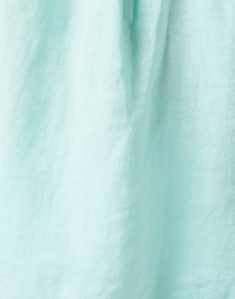 Fabric image thumbnail - Eileen Fisher - Aqua Linen Blouse