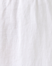 Fabric image thumbnail - Eileen Fisher - White Linen Wide Leg Pant