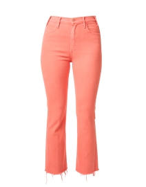 Product image thumbnail - Mother - The Hustler Coral High Waist Ankle Jean