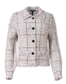 Product image thumbnail - Marc Cain - Multi Tweed Cotton Wool Blend Jacket